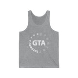 GTA - ÁREA DEL GRAN TORONTO - WH - Camiseta sin mangas unisex 