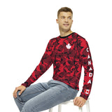 CANADA - CAMO - Men's Long Sleeve AOP Shirt