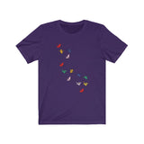 FLYING PAPER CRANES MEN/UNISEX T-SHIRT