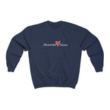AWESOME NANA - WT - Sweat-shirt unisexe Heavy Blend™ Crewneck 