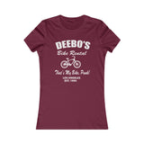 DEEBO'S BIKE RENTALS WOMEN'S T-SHIRT