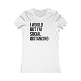 T-SHIRT FEMME DISTANCE SOCIALE