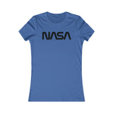 NASA BLACK WOMEN'S T-SHIRT