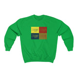 PEACE OUT - Unisex Heavy Blend™ Crewneck Sweatshirt