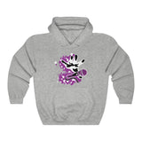 MIC DROP - PURPLE - Unisex Heavy Blend™ Hooded Sweatshirt