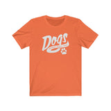 DOGS BECAUSE PEOPLE SUCK MEN/UNISEX T-SHIRT