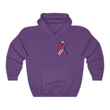 HAITI STRONG - RIBBON -  Unisex Heavy Blend™ Hooded Sweatshirt