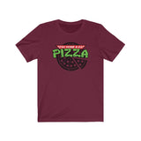 STAY HOME & EAT PIZZA MEN/UNISEX T-SHIRT