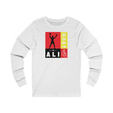 ALI - THE GOAT - Unisex Jersey Long Sleeve Tee