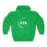 GTA - ÁREA DEL GRAN TORONTO - WH - Sudadera con capucha unisex Heavy Blend™ 