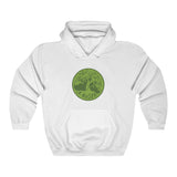 TREE OF LIFE - EARTH GREENS - Unisex Heavy Blend™ Hooded Sweatshirt