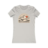 CAMISETA MUJER SALVAJE ES MARAVILLOSO