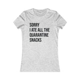 T-SHIRT FEMME SNACKS DE QUARANTAINE