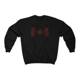 OH CANADA - SCRIBBLE - Sweat-shirt unisexe Heavy Blend™ Crewneck 