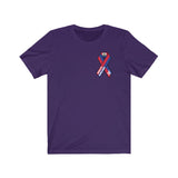 HAITI SOLIDE - RIBBON - MEN/UNISEX T-SHIRT