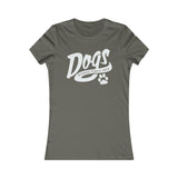 CAMISETA MUJER PERROS PORQUE LA GENTE CHUPA