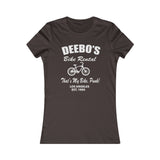 DEEBO'S BIKE RENTALS WOMEN'S T-SHIRT