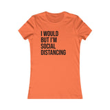 T-SHIRT FEMME DISTANCE SOCIALE