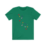 FLYING PAPER CRANES MEN/UNISEX T-SHIRT