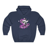 MIC DROP - PURPLE - Unisex Heavy Blend™ Hooded Sweatshirt