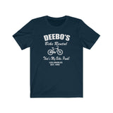 DEEBO'S BIKE RENTALS MEN/UNISEX T-SHIRT