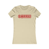 SO SORRY WOMEN'S T-SHIRT