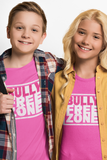 BULLY FREE ZONE - Camiseta juvenil de algodón pesado