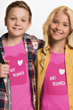 BE KIND - Camiseta juvenil de algodón pesado